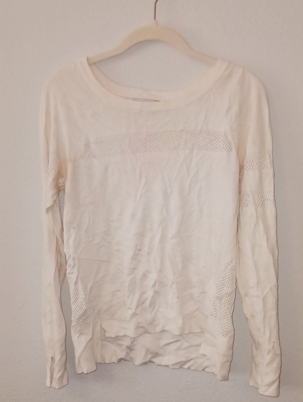 1. State Cream Long-Sleeve Lightweight Knit Top